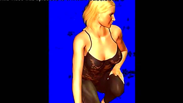 Redhead Anime Babe Sucks Big Dick In Hot 3D Blowjob Action