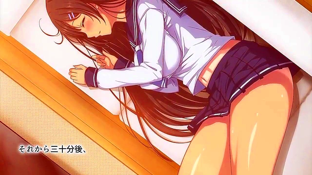 Peeping StepBro Gets Rough With Sleeping Stepsister In Hardcore Hentai Scene