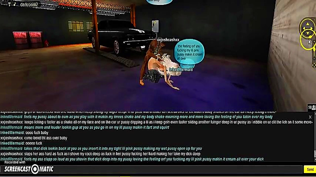 Inked DMV Girls Seduce You in 3D Anime Game Porn Adventure