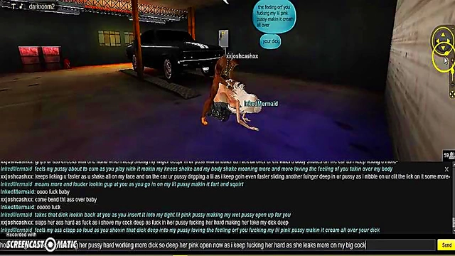 Inked DMV Girls Seduce You in 3D Anime Game Porn Adventure