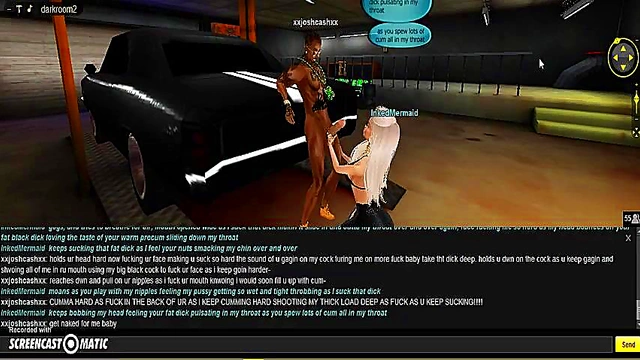 Inked DMV Girls Seduce You in 3D Anime Game Porn Adventure