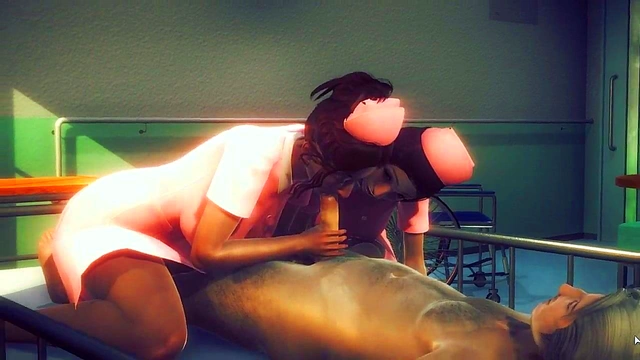Two Nurses Seduce in 3D Anime Sex Game for Intense Hentai Pleasure