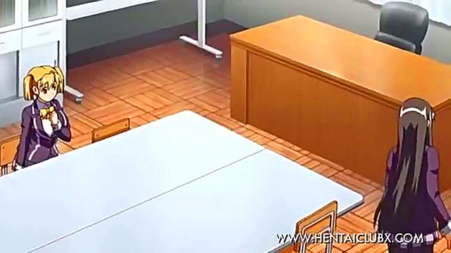 Naked Anime Girls Tempt in Ecchi Bikyaku Seido Kaichou Ai Volume 1