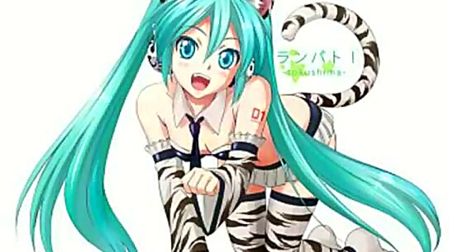 Sexy Anime Girls Miku Hatsune Gets Ecchy With Seductive Moves