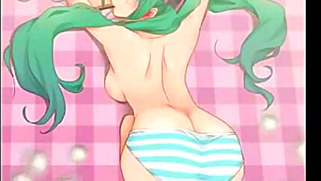 Sexy Anime Girls Miku Hatsune Gets Ecchy With Seductive Moves