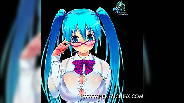 Sexy Anime Girls Miku Hatsune Gets Ecchy With Seductive Moves