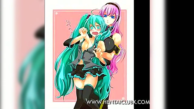 Sexy Anime Girls Miku Hatsune Gets Ecchy With Seductive Moves