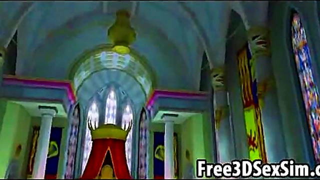 Sexy 3D Cartoon Hottie Awaits Her Cock For Softcore Anime Fun