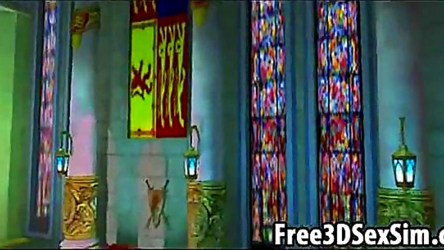 Sexy 3D Cartoon Hottie Awaits Her Cock For Softcore Anime Fun