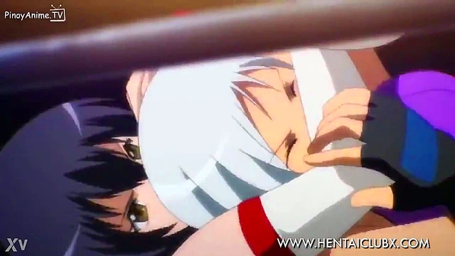 Nude Anime Girls Engage in Sexy Body Scissor Action