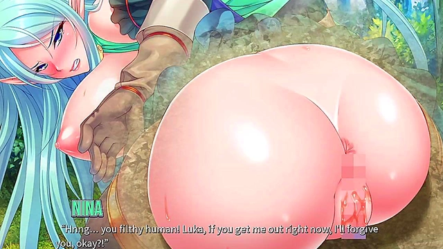 Virgin Elf Gets Caught in Harem Hunter’s Woods for Seductive Anime Action