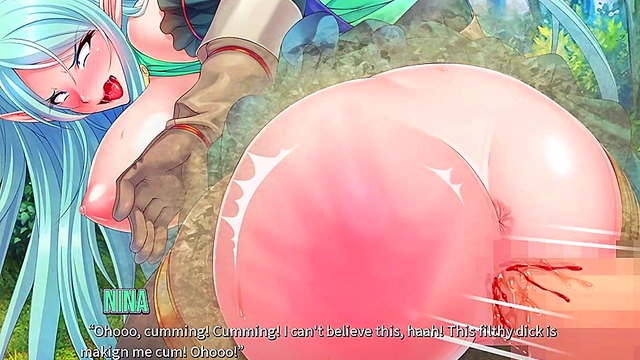 Virgin Elf Gets Caught in Harem Hunter’s Woods for Seductive Anime Action