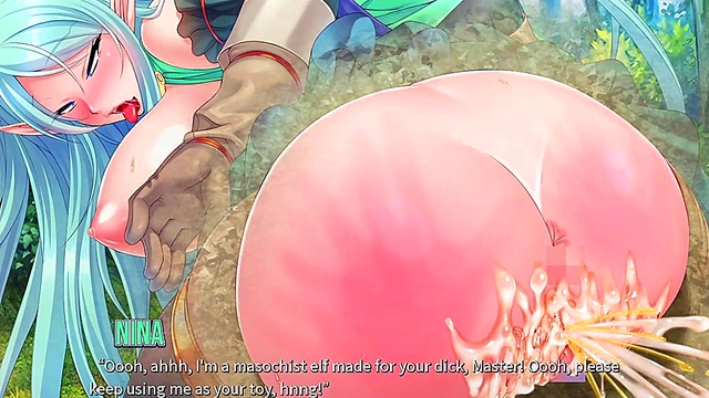 Virgin Elf Gets Caught in Harem Hunter’s Woods for Seductive Anime Action