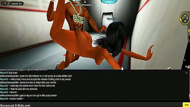 3D Cartoon Anime Girl Rides Dick On Spaceship For Intense Orgasmicz Session