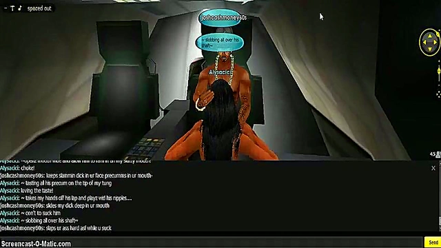 3D Cartoon Anime Girl Rides Dick On Spaceship For Intense Orgasmicz Session