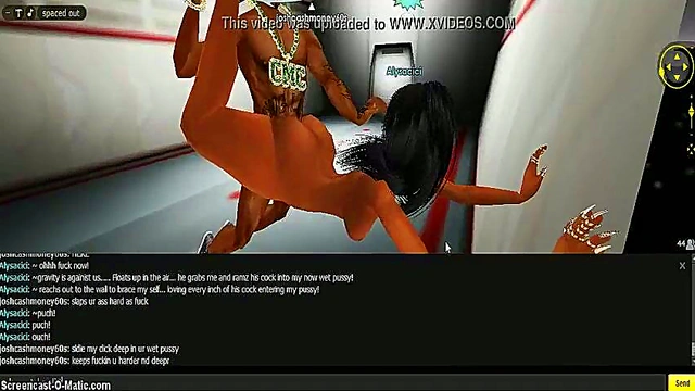 3D Cartoon Anime Girl Rides Dick On Spaceship For Intense Orgasmicz Session