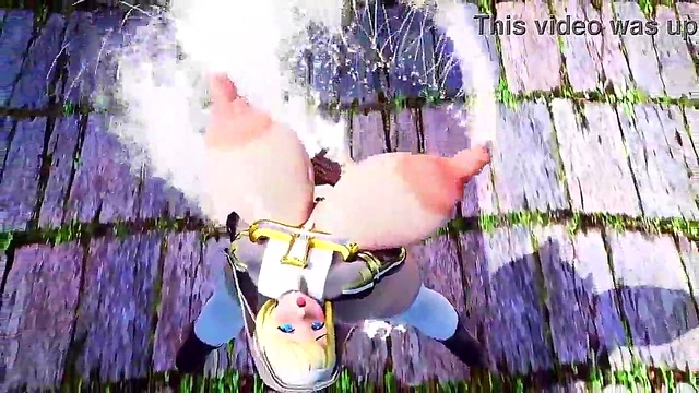 Big-Titted MMD Anime Nun Dances Seductively While Milking Dick