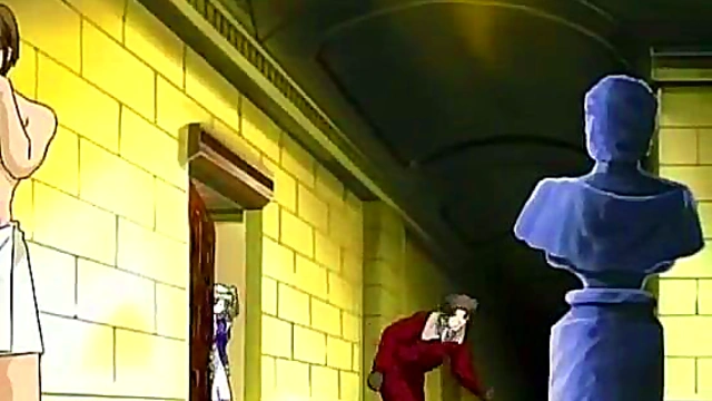 Blonde Hentai Housemaid Seduces in Bed for Naughty Fun