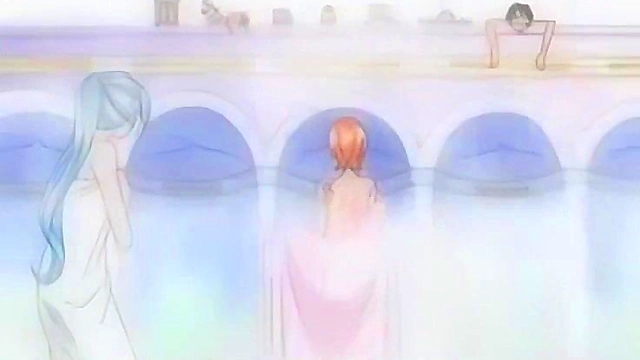 Nami and Vivi Enjoy Steamy Bathtime Fun in Anime One Piece