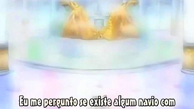 Nami and Vivi Enjoy Steamy Bathtime Fun in Anime One Piece