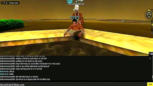 Nicky VD Gold – 3D Anime Game Chick Sucks Dick & Ridescock To Orgasm