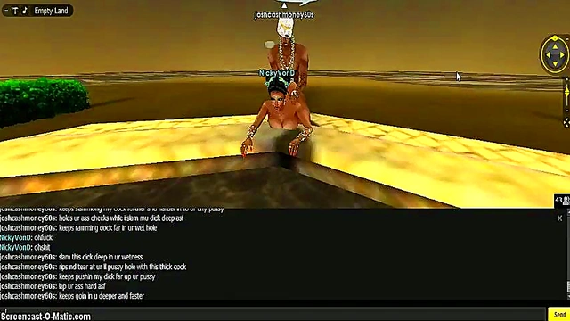 Nicky VD Gold – 3D Anime Game Chick Sucks Dick & Ridescock To Orgasm