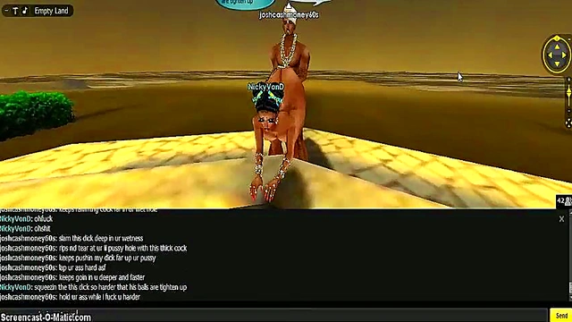 Nicky VD Gold – 3D Anime Game Chick Sucks Dick & Ridescock To Orgasm