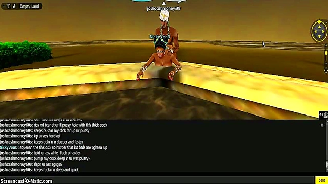 Nicky VD Gold – 3D Anime Game Chick Sucks Dick & Ridescock To Orgasm