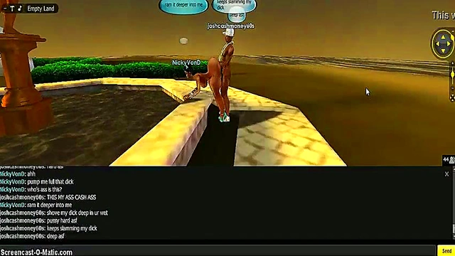 Nicky VD Gold – 3D Anime Game Chick Sucks Dick & Ridescock To Orgasm