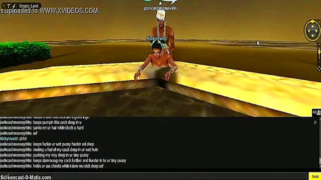 Nicky VD Gold – 3D Anime Game Chick Sucks Dick & Ridescock To Orgasm