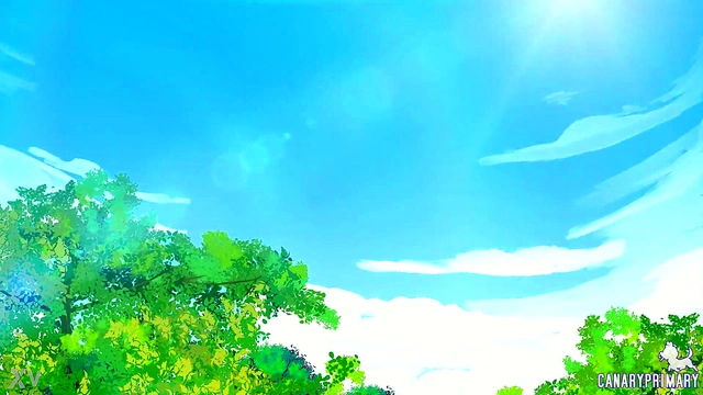 Horny Furry Toon Enjoying Vanilla Blowjob Delights In The Great Outdoors