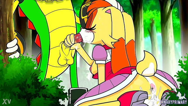 Horny Furry Toon Enjoying Vanilla Blowjob Delights In The Great Outdoors