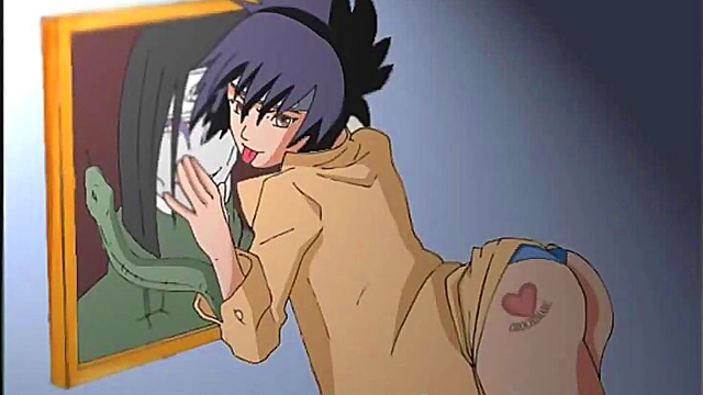Sexy Anime Chick seduces You in Fan Service Naruto Ecchi Scene