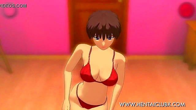 Sexy 3D Anime Izumi Tempts With Hot Service And Ecchi Action On Valentine's Day