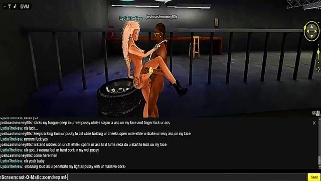 3D Hentai Game Animates Hot IMVU Porn Session With Lyds DMV