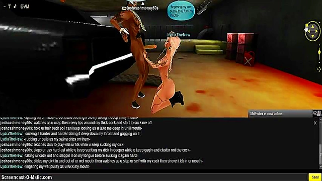 3D Hentai Game Animates Hot IMVU Porn Session With Lyds DMV