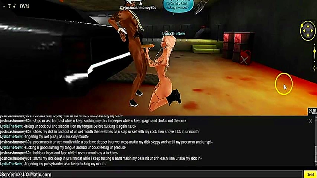 3D Hentai Game Animates Hot IMVU Porn Session With Lyds DMV
