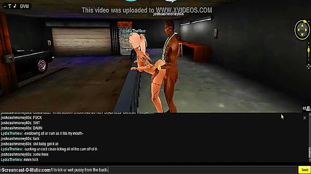 3D Hentai Game Animates Hot IMVU Porn Session With Lyds DMV