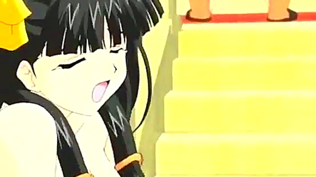 Hentai Anime Toon Shows Cute Couple Fucking Hotly In Bed