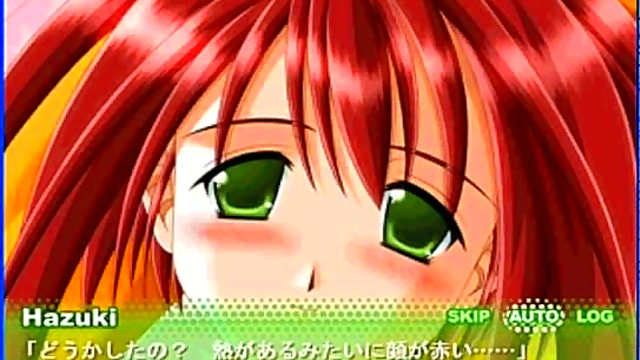 Hazuki’s Eroge Adventure – Seductive Anime Chick Rides Dick To Ecstasy