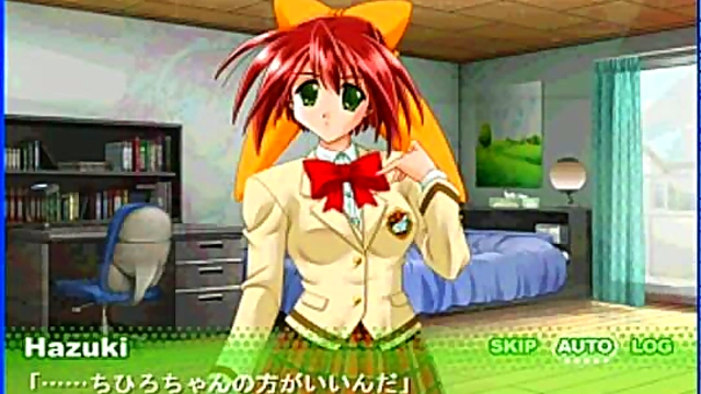 Hazuki’s Eroge Adventure – Seductive Anime Chick Rides Dick To Ecstasy