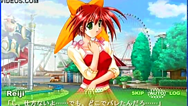 Hazuki’s Eroge Adventure – Seductive Anime Chick Rides Dick To Ecstasy