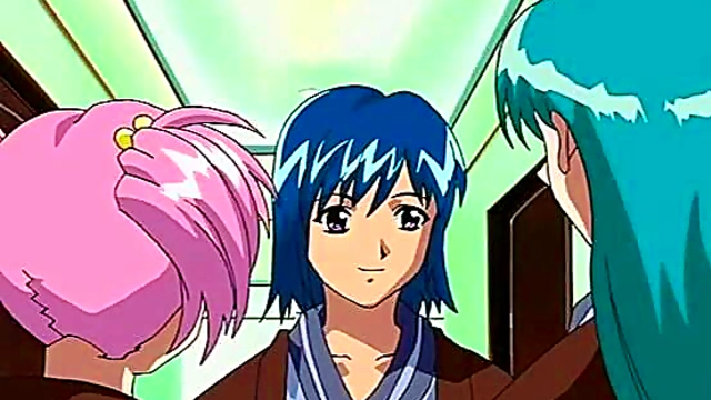 Hot Lesbian Hentai Action With Strap-On Toy Fun