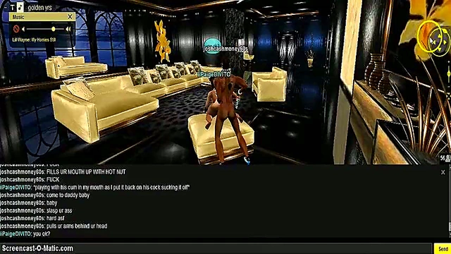 Paige Gold Seduces in Bedroom for Intense 3D Anime Game Action