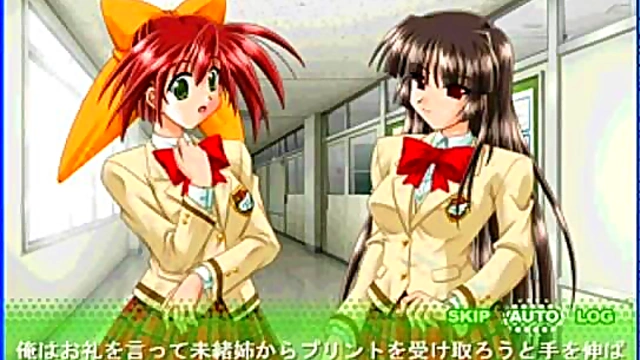 Hazuki Eroge Anime Shows Off Her Sexy Moves For A Hot Hentai Experience