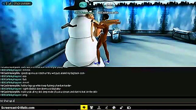 3D Cartoon Anime Chick Rides Dick Hard In Hot IMVU Game Action