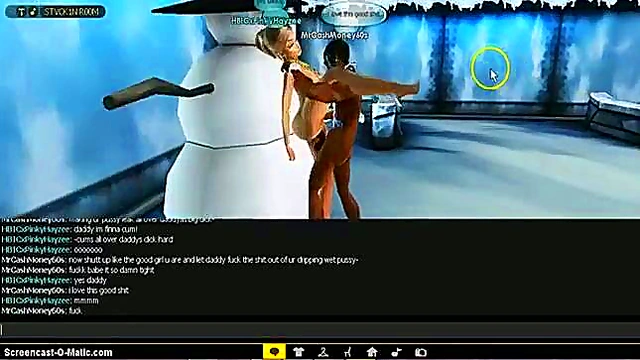 3D Cartoon Anime Chick Rides Dick Hard In Hot IMVU Game Action