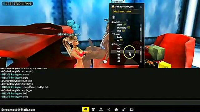 3D Cartoon Anime Chick Rides Dick Hard In Hot IMVU Game Action