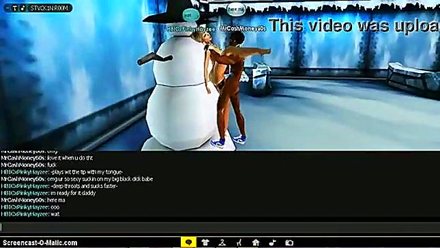 3D Cartoon Anime Chick Rides Dick Hard In Hot IMVU Game Action