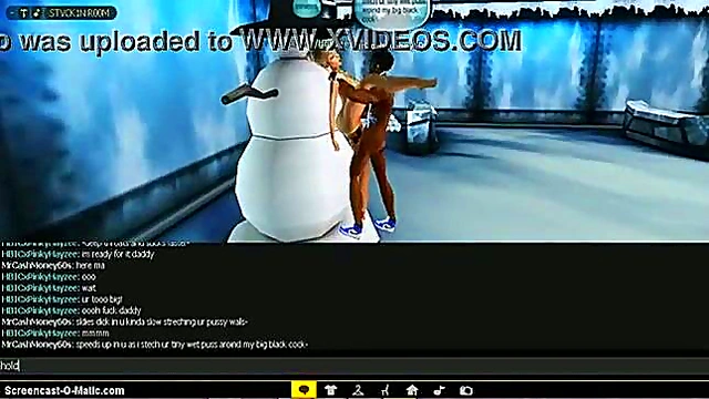 3D Cartoon Anime Chick Rides Dick Hard In Hot IMVU Game Action
